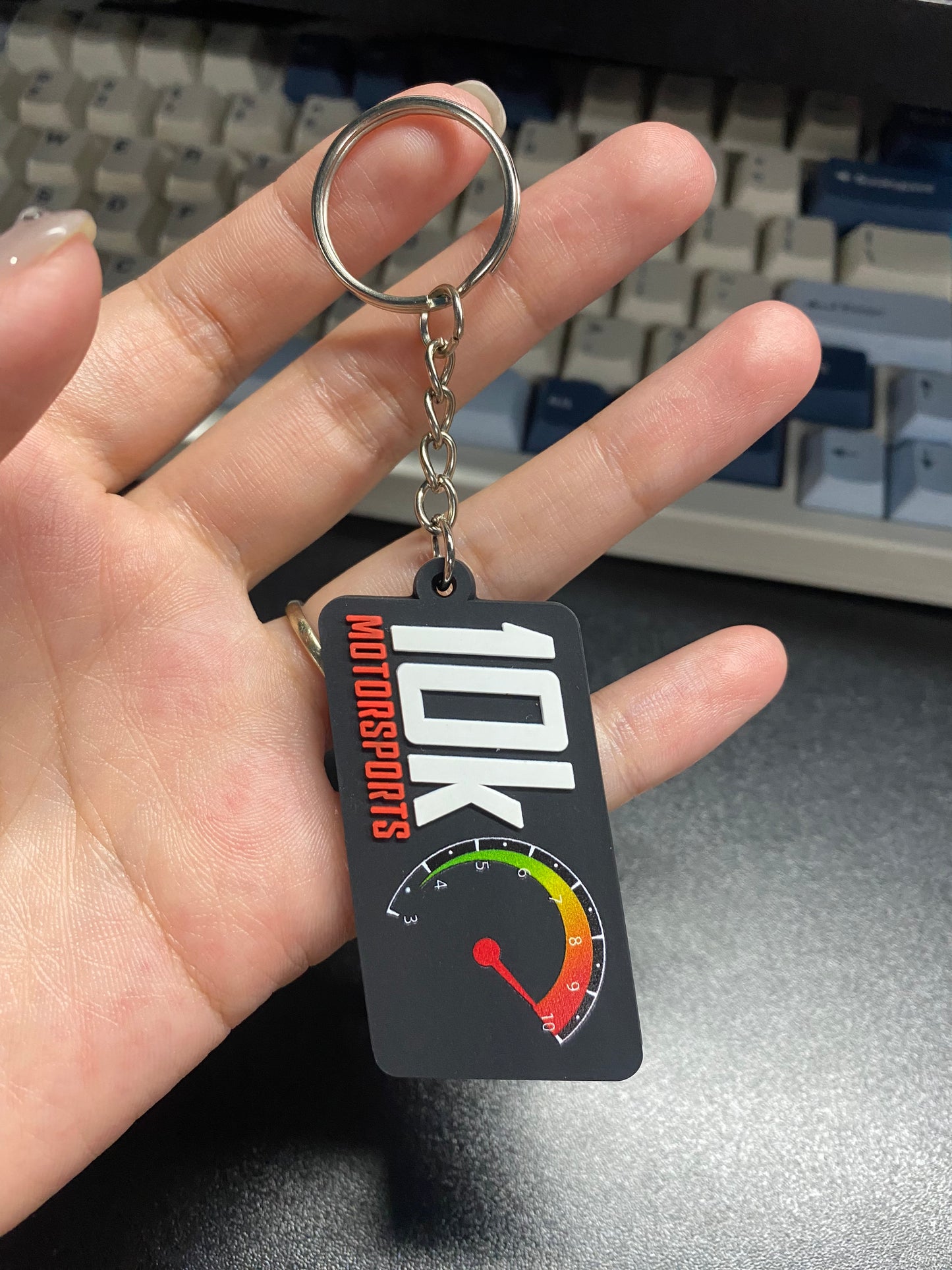10K Motorsport key chain